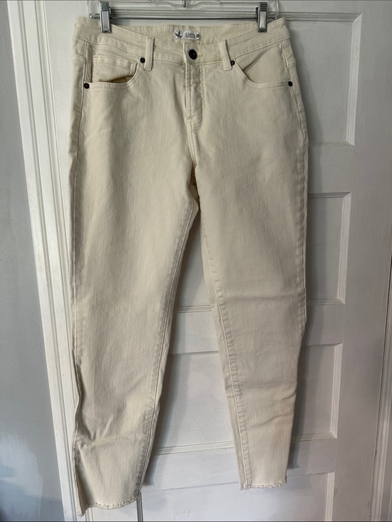 Carve Designs Pants - Carve Designs Cream Denim Pants